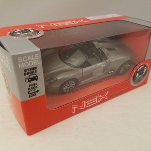 NEX Models Die Cast Metal Scale Model WELLY Porsche 918 Spyder Concept 4…